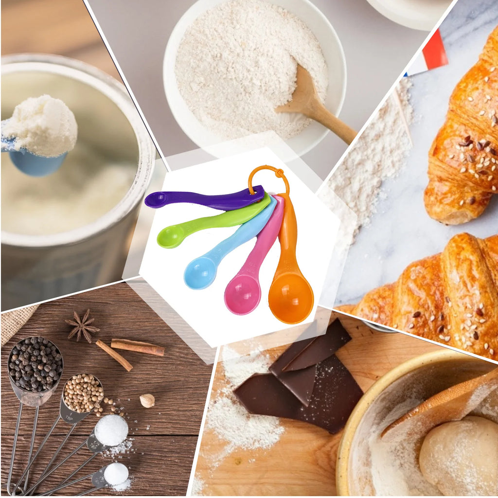 5-Piece Measuring Spoon Set (Color)