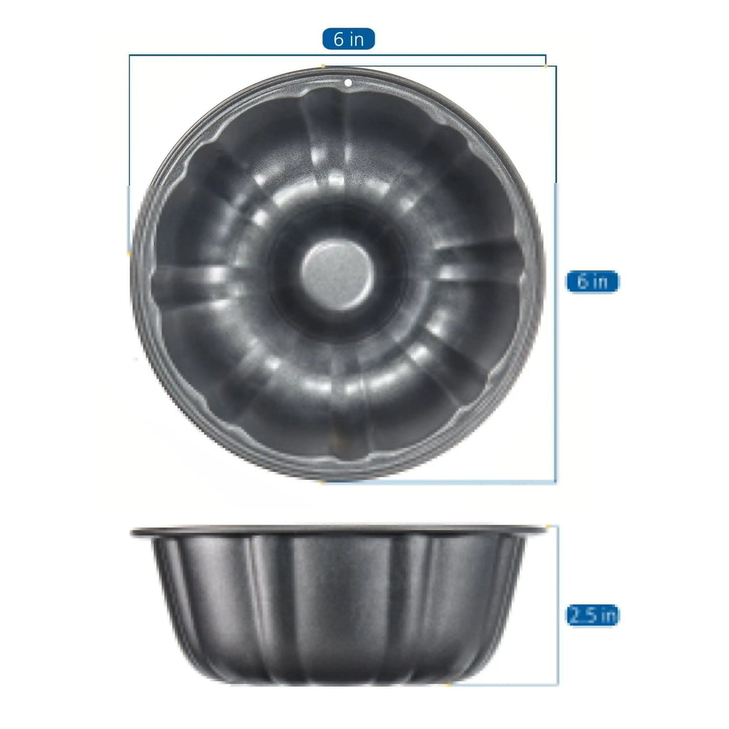 6" Mini Fluted Cake Pan