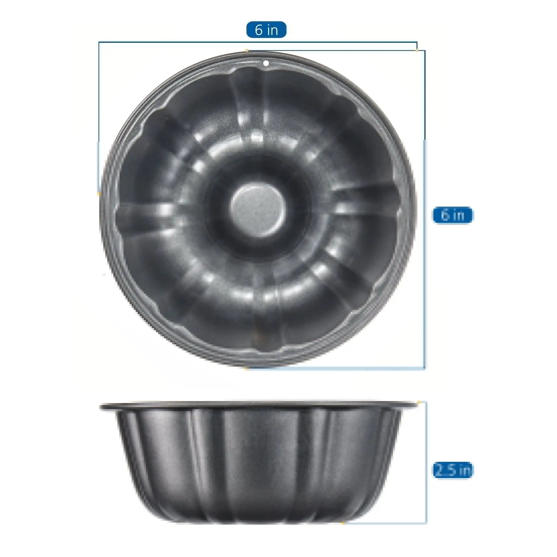 6" Mini Fluted Cake Pan
