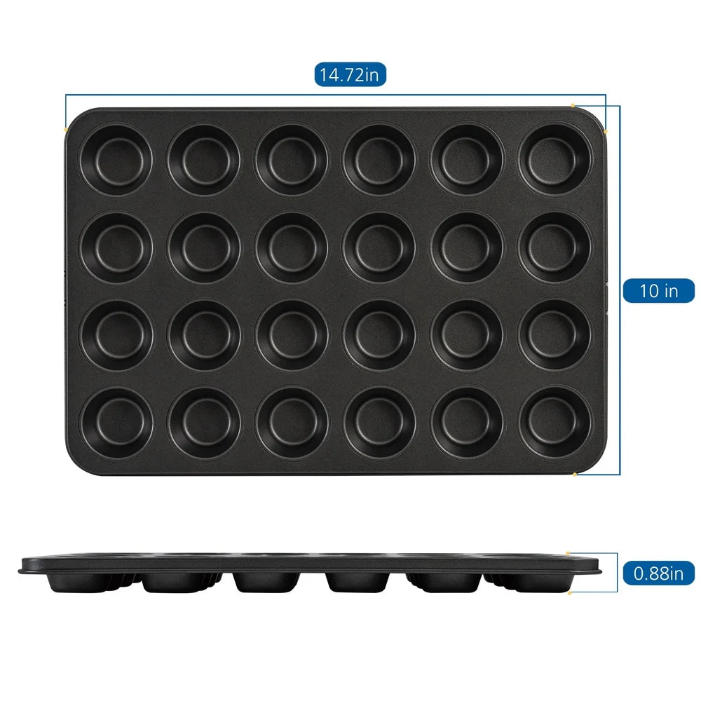 24-Cavity Mini Muffin Pan
