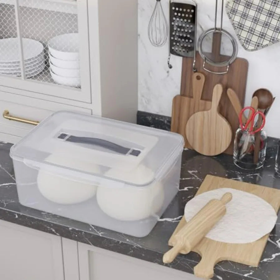 6-Pack Large Plastic Food Storage