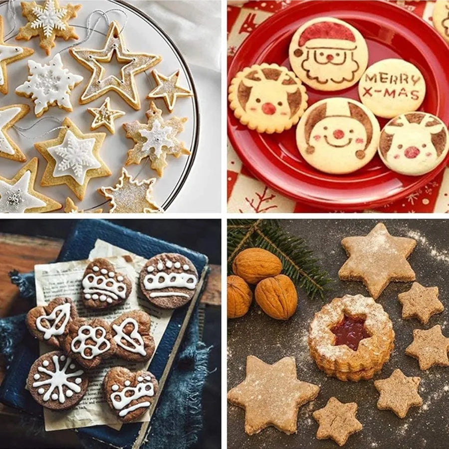 12-Piece Mini Stainless Cookie Cutter Set