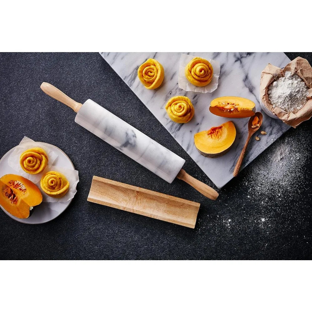 Emarble Pastry Board with Rolling Pin