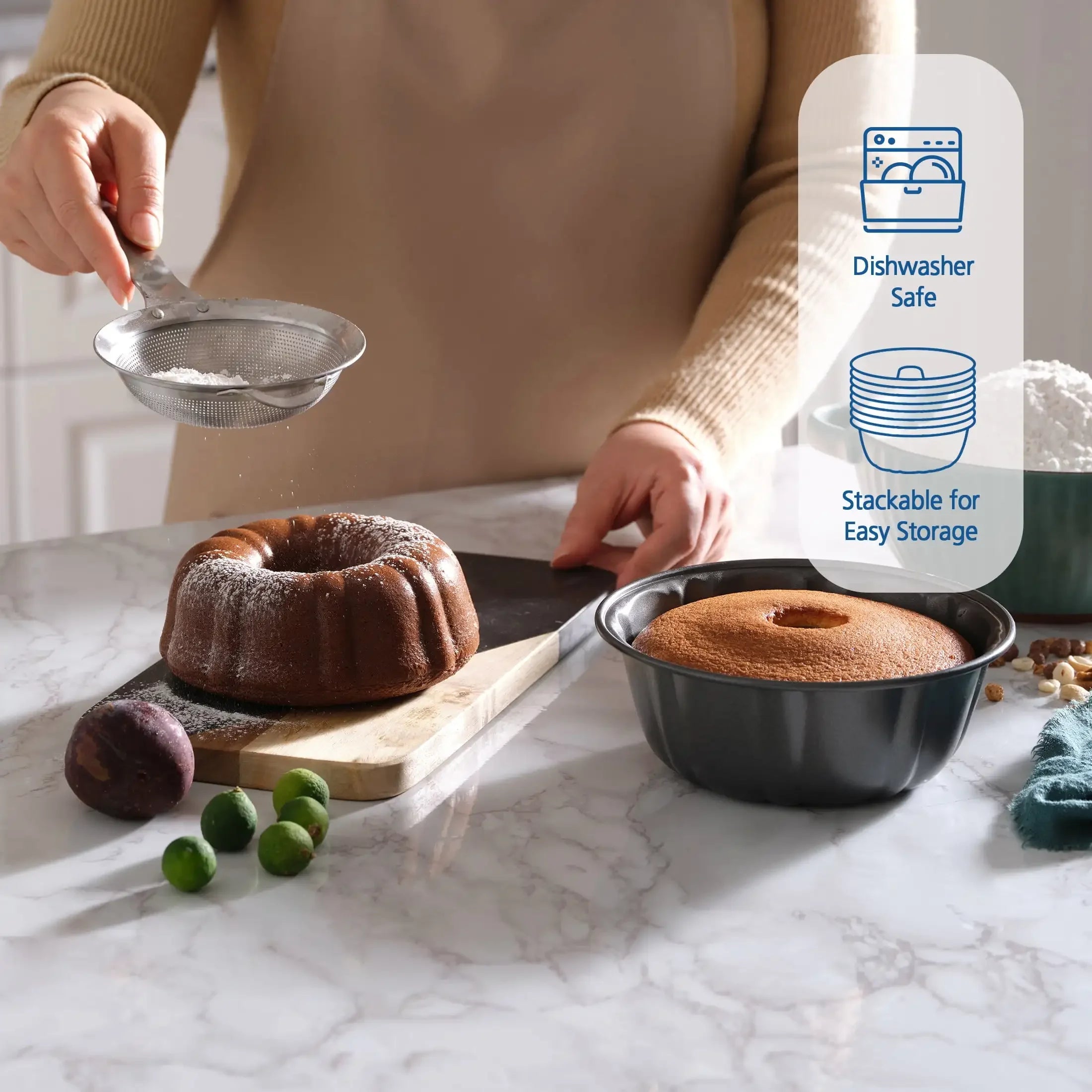 6" Mini Fluted Cake Pan