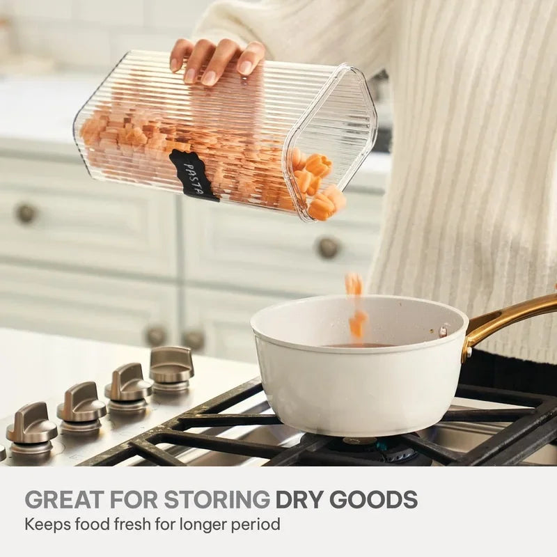 8-Piece Pantry Storage Container Set