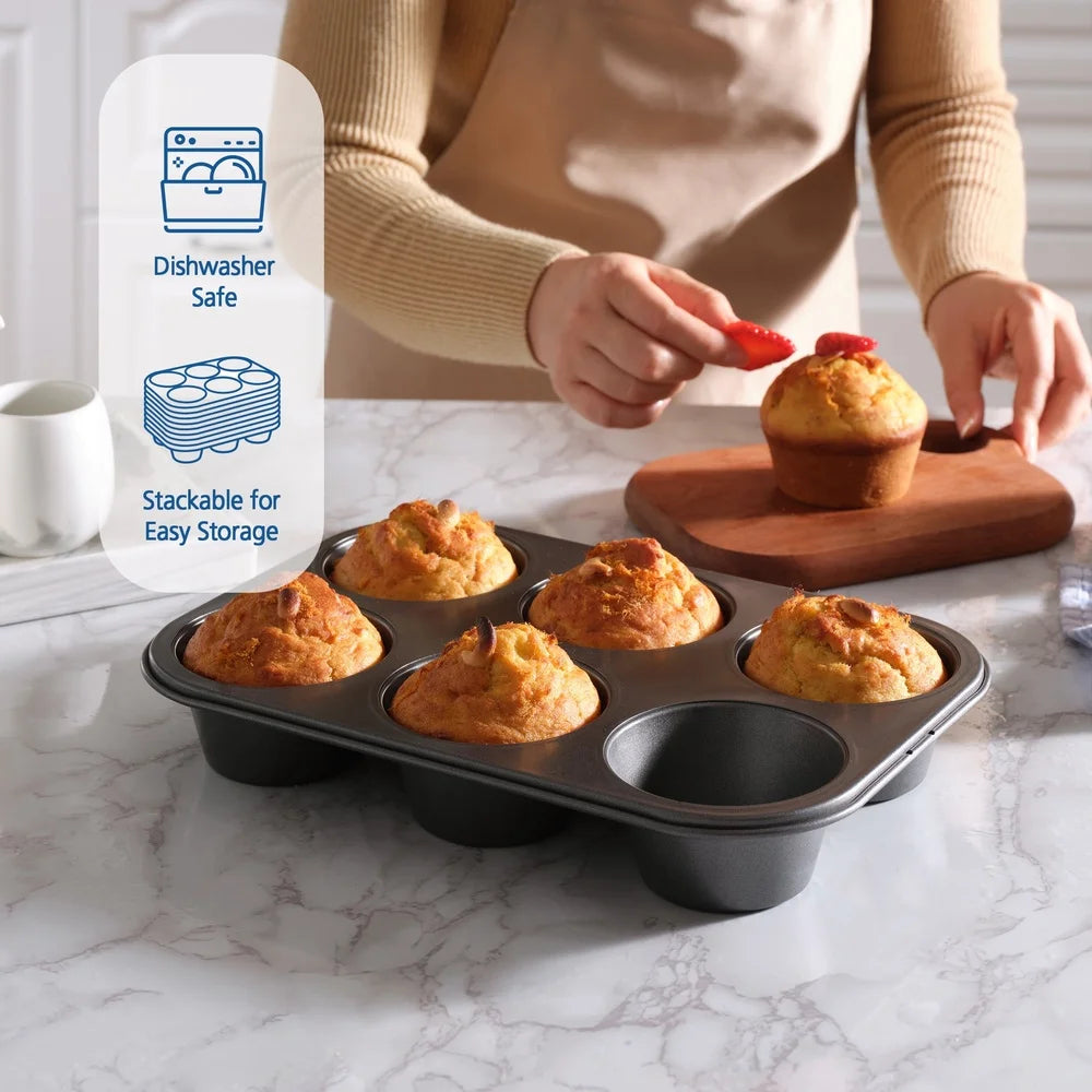 6-Cup Jumbo Muffin Pan