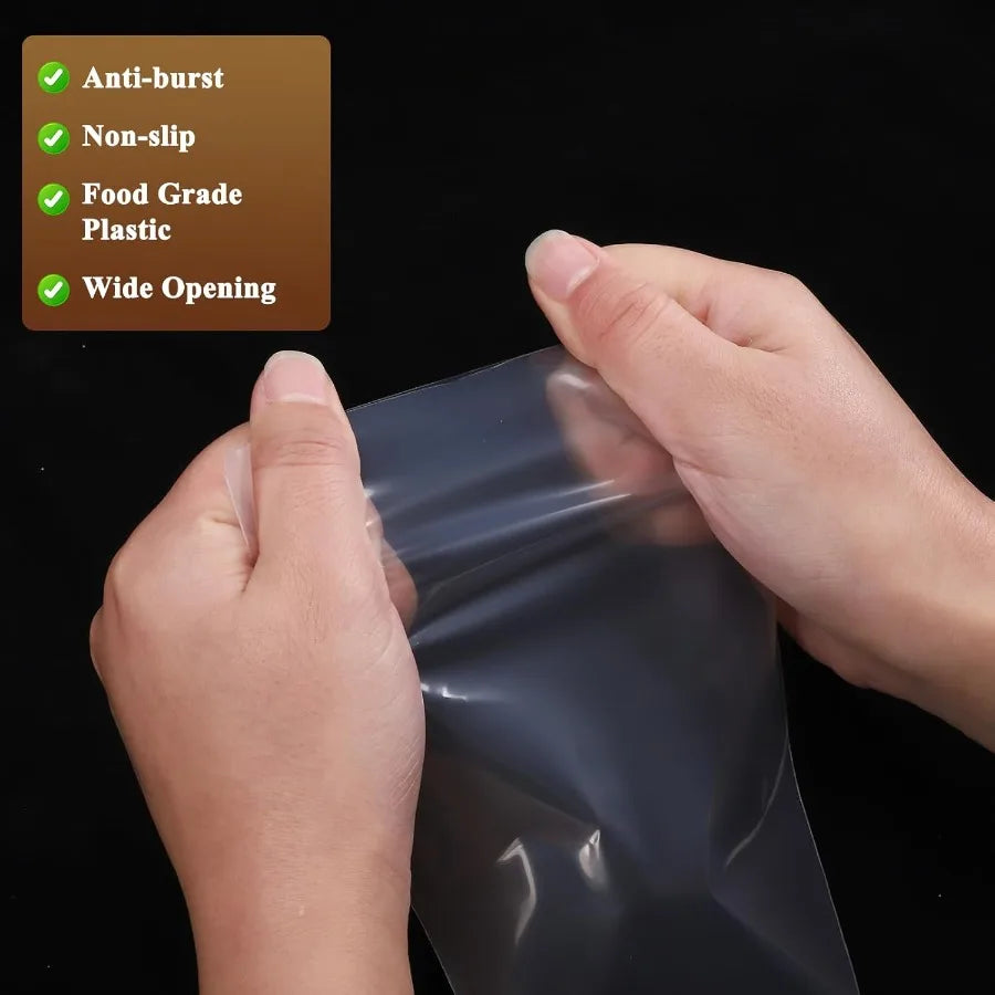 100-Pack Piping Bags (12/16/18/21 Inch)