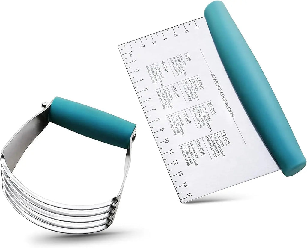 Stainless Bench Scraper & Pastry Cutter